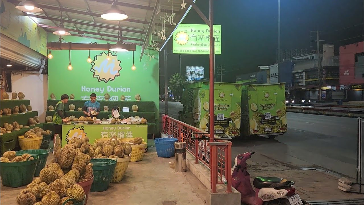 Рай Медового Дуриана в Паттайя 🍈 🍏 🍓 🍯 🌴