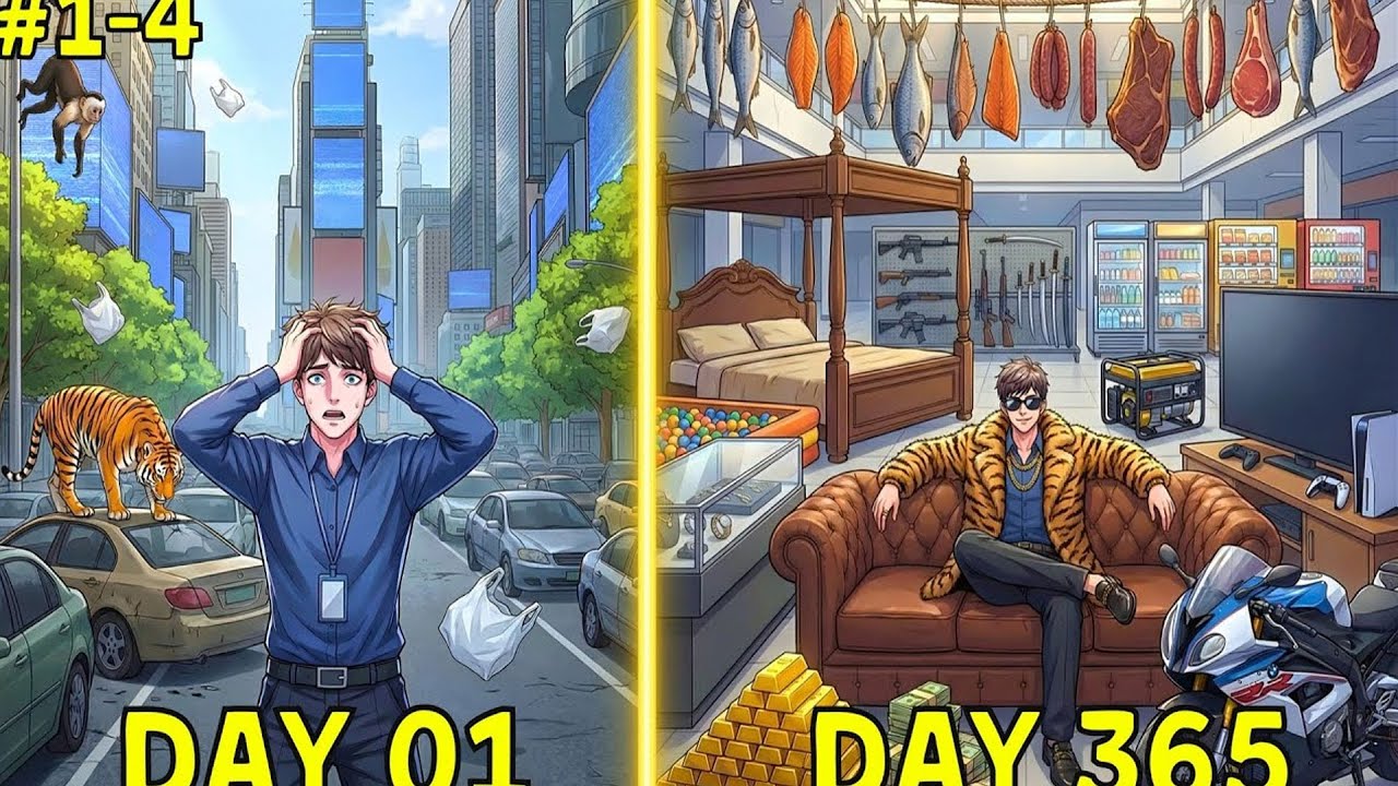 Alone in the Apocalypse, He Lives Freely and Does Whatever He Wants - Manhwa Recap