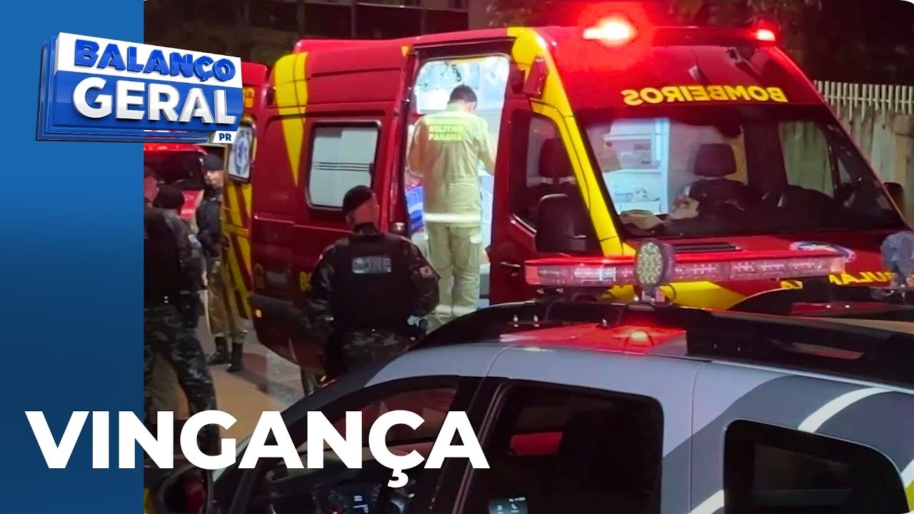 Homem de 40 anos esfaqueia desafeto e é baleado pelos amigos da vítima em Piraquara
