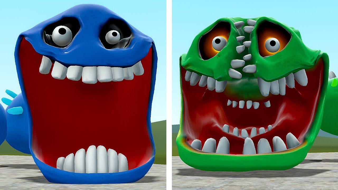 ROBLOX HUNGRY SNAKE PHASE 2 VS HUNGRY SNAKE PHASE 3 WHO IS STRONGER In Garry's Mod!?
