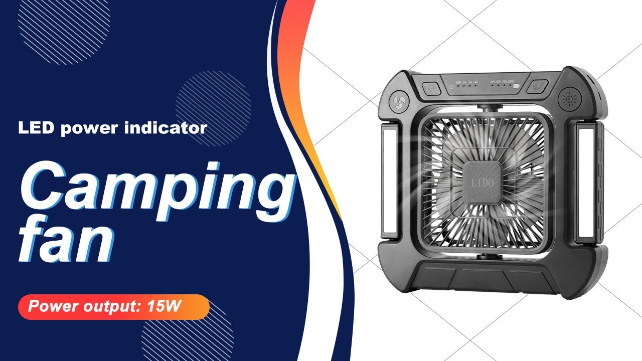 Rechargeable camping fan,portable fan,tent fan, factory supply,CE/UL approved,15w,customized.
