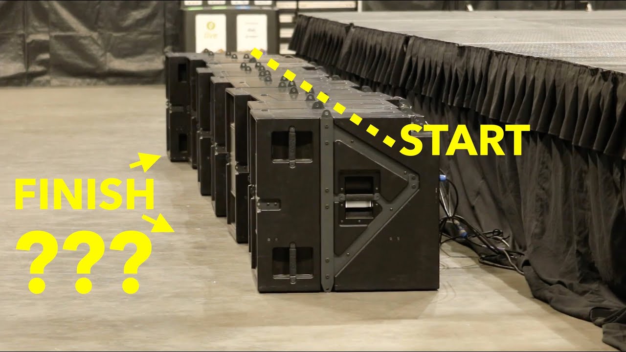 How far did these subwoofers move??