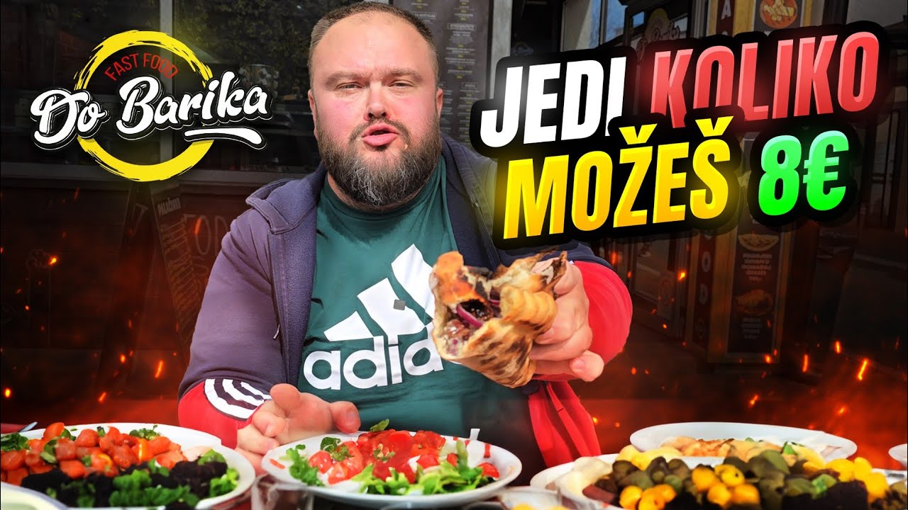 JEDEM neOGRANIČENU KOLIČINU HRANE ZA MALE PARE !!! Restoran BARRIQUE Novi Sad !!!