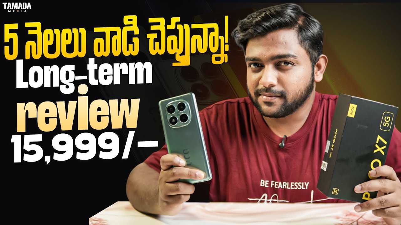 Poco X7 5G Review Telugu || Long Term Review || @TheExploreGuy
