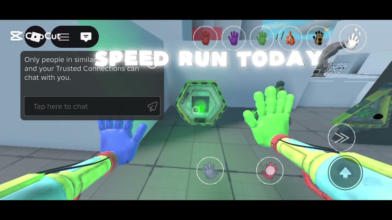 Grabpack test speed run