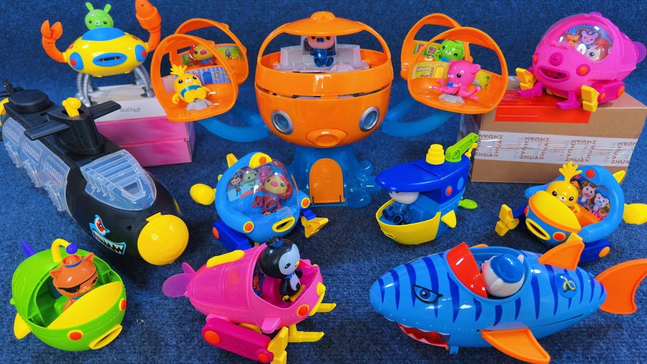 11 Minutes Satisfying with Unboxing Octonauts Toys，Octopus Castle Collection ASMR｜Review Toys