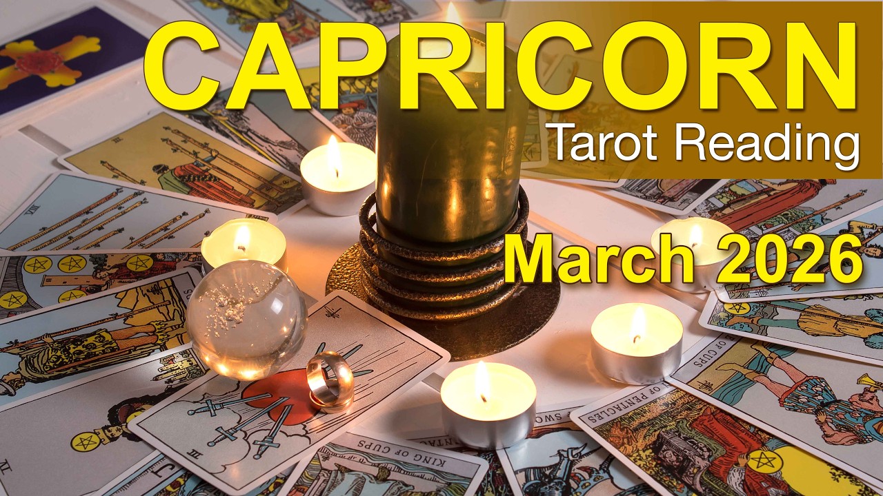 CAPRICORN &ldquo;A CALCULATED LEAP!&rdquo; March 2026 Tarot Reading | Intuitive Spiritual Guidance ✨