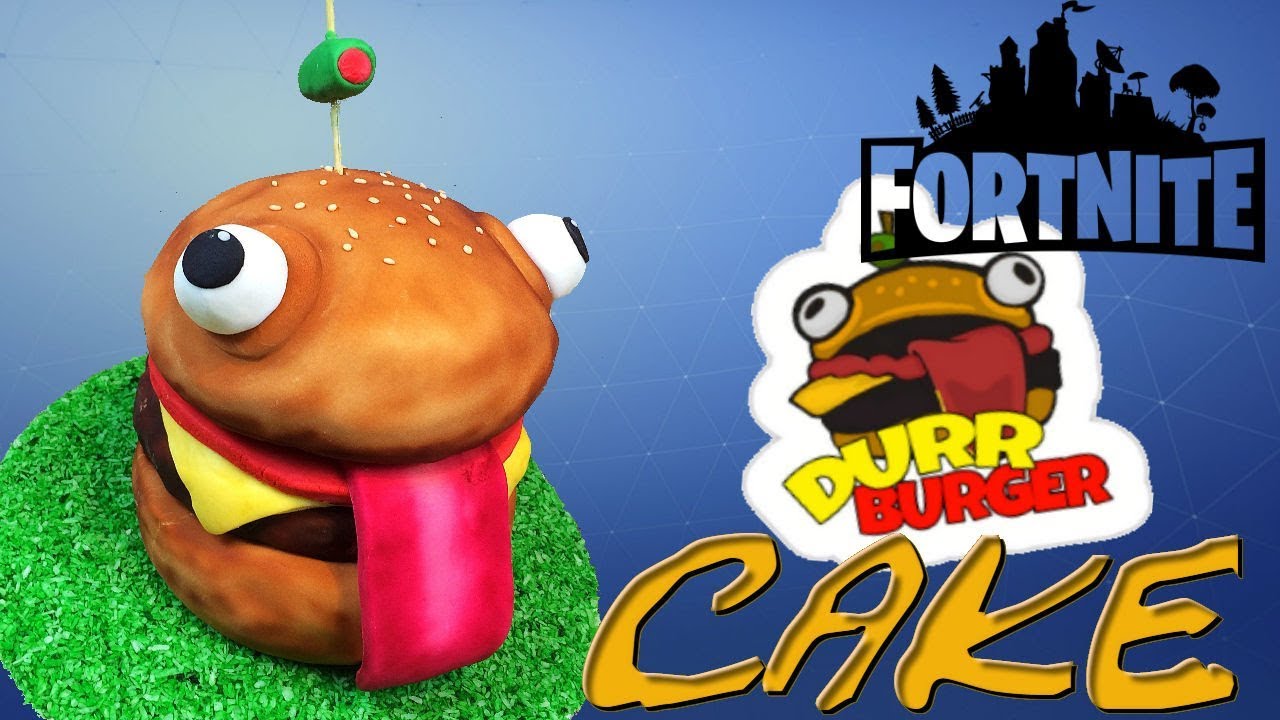 Fortnite Durr Burger Cake - How to