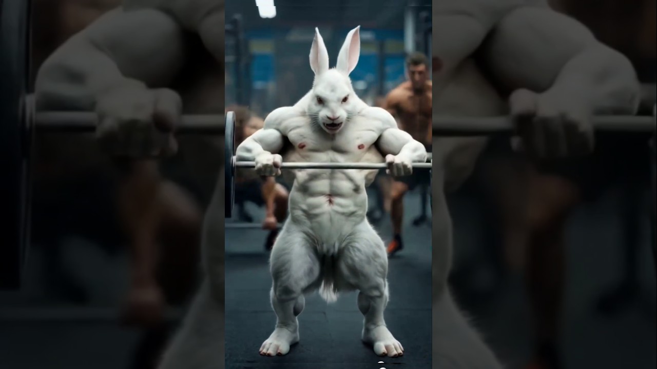 Stay fit stay healthy #ai #rabbit #fitness