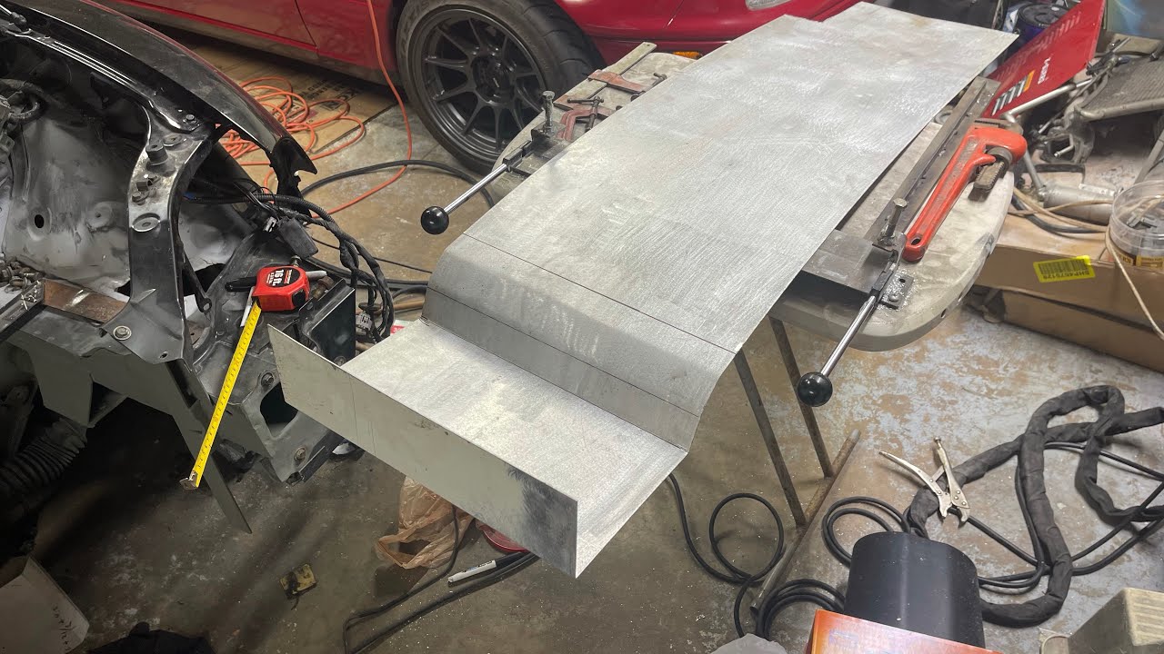 Making a fuel surge tank from scratch.