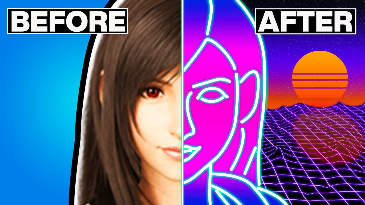 TIFA'S THEME (Final Fantasy 7) But It's Synthwave