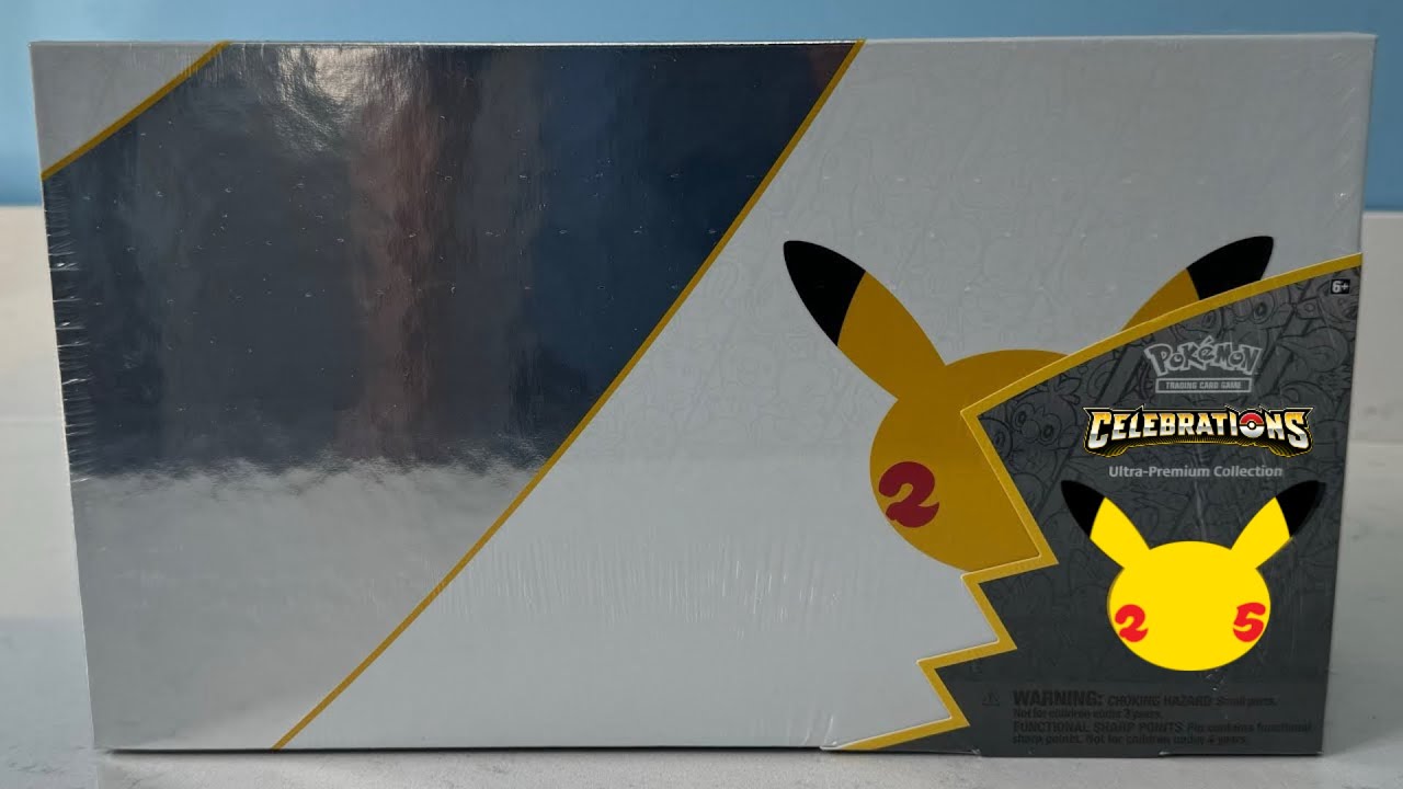 GOLD STAR UMBREON PULLED IN THE POKEMON CELEBRATIONS ULTRA PREMIUM COLLECTION UNBOXING!!!