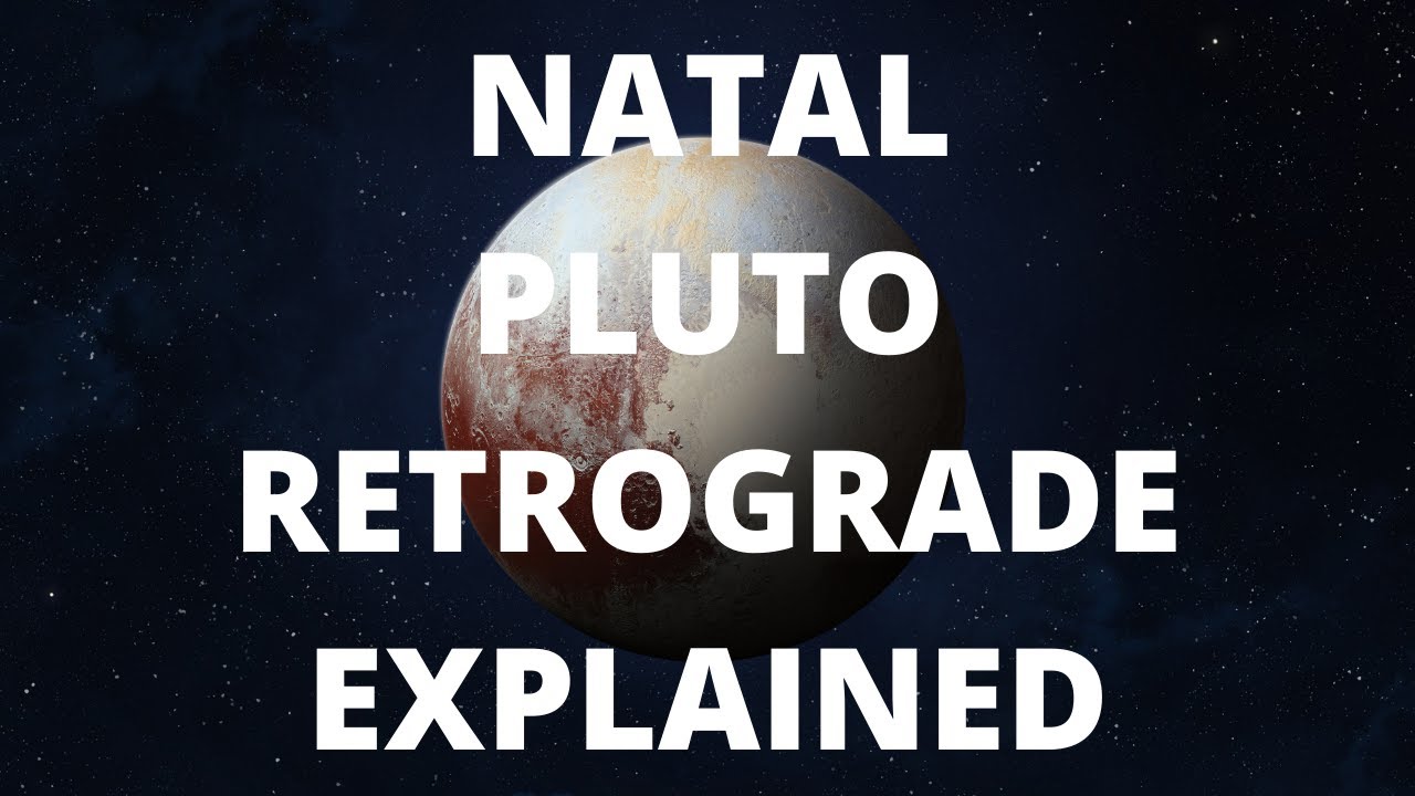 Natal Pluto Retrograde EXPLAINED