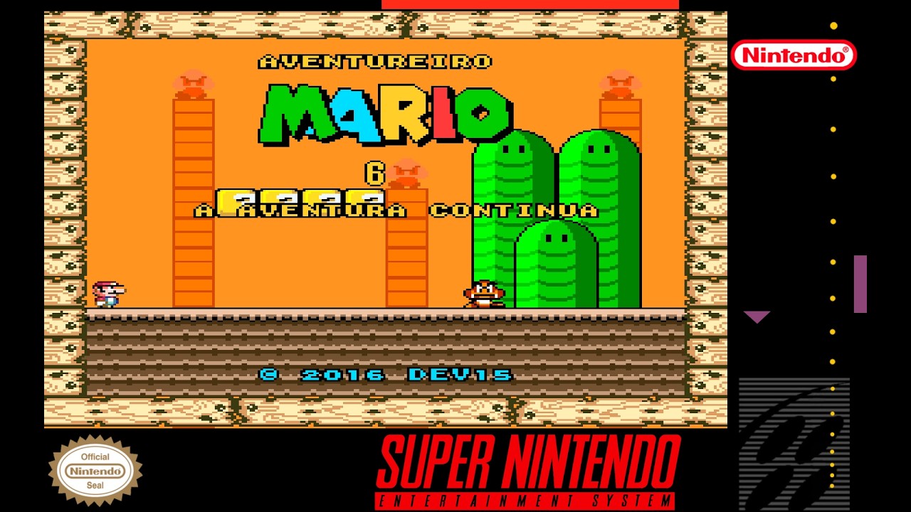Aventureiro Mario 6 - A Aventura Continua (2016) | Прохождение | SMW Romhack
