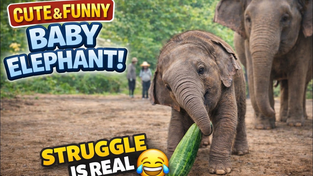 Cutest & Funniest Baby Elephant Moments Ever! 🐘💖