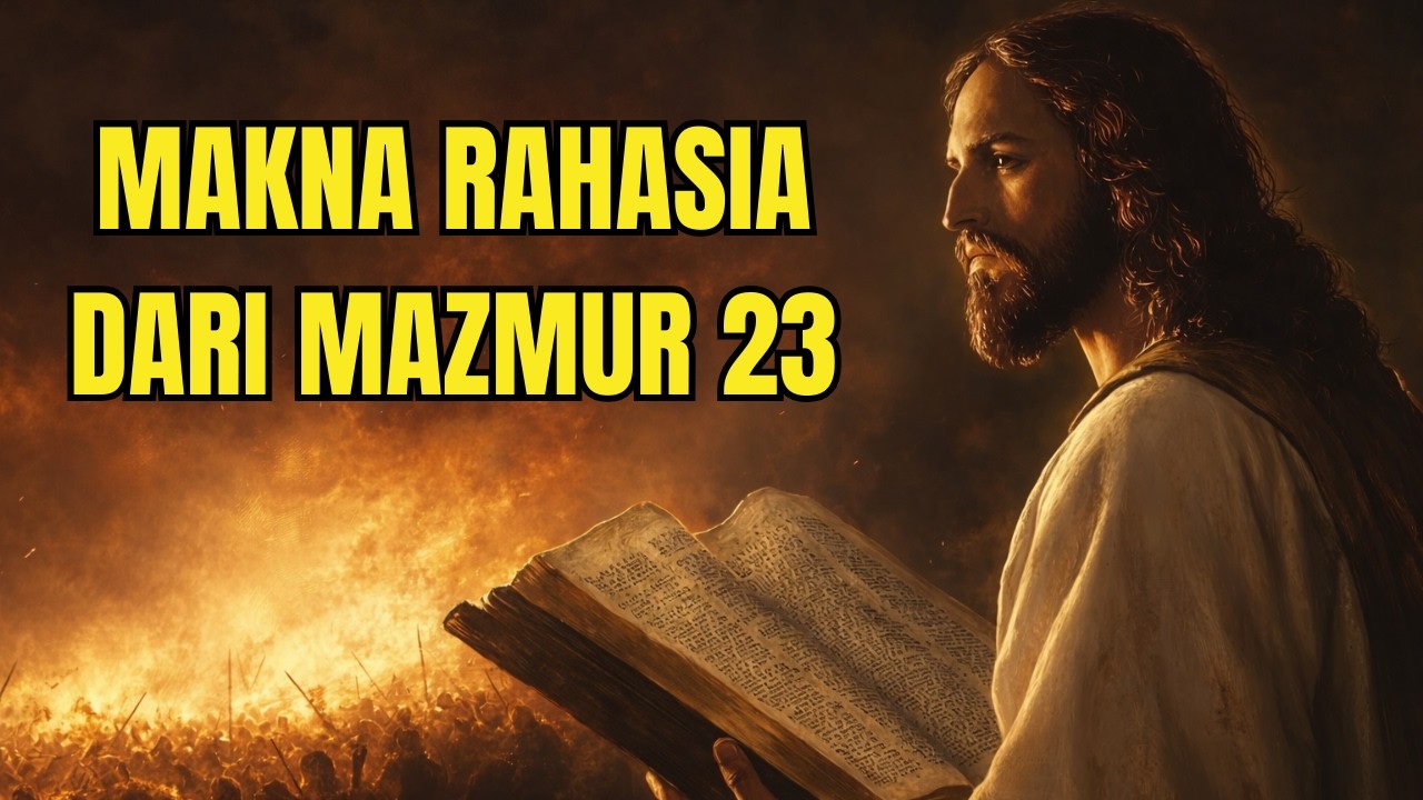 RAHASIA Mazmur 23 yang akan mengubah hidup Anda selamanya — kebanyakan orang MELEWATKAN hal ini!