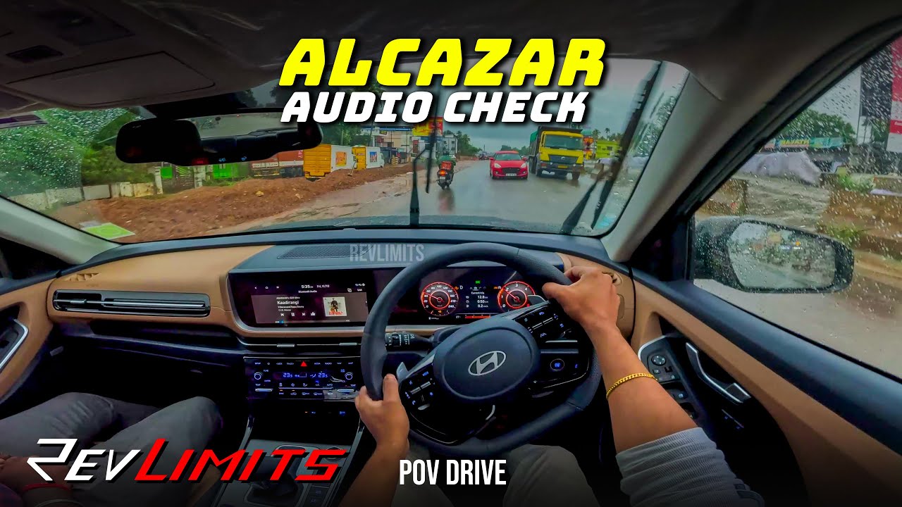 2024 Hyundai ALCAZAR AUDIO CHECK - Signature | Diesel AT | #povtestdrive #192 | #RevLimits #alcazar