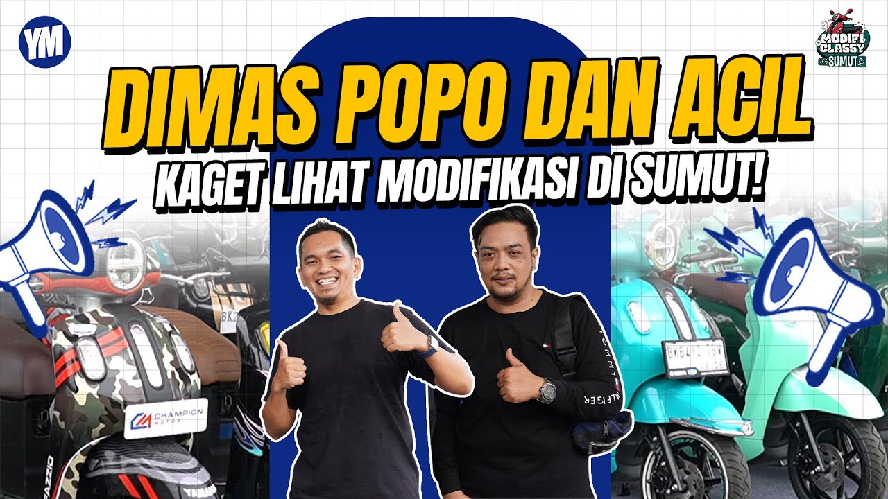 BUKAN KONTES MODIF BIASA!! DIMAS POPO & ACIL KAGET LIHAT MODIFIKASI DI SUMUT!!