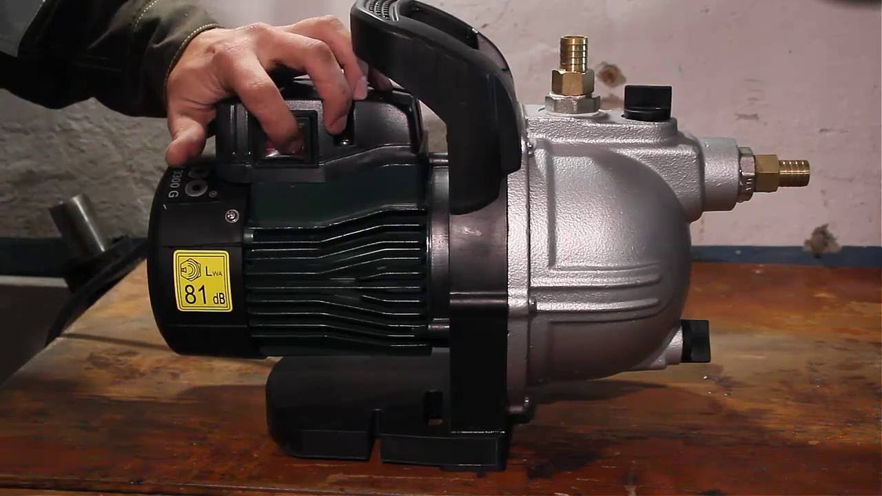 поверхностный насос  METABO P 3300 G обзор