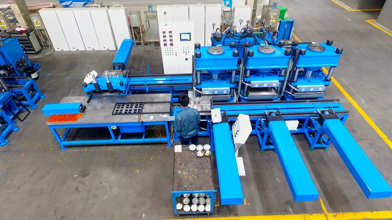 Lappato Abrasive Press Line Automatic - Official Publicity