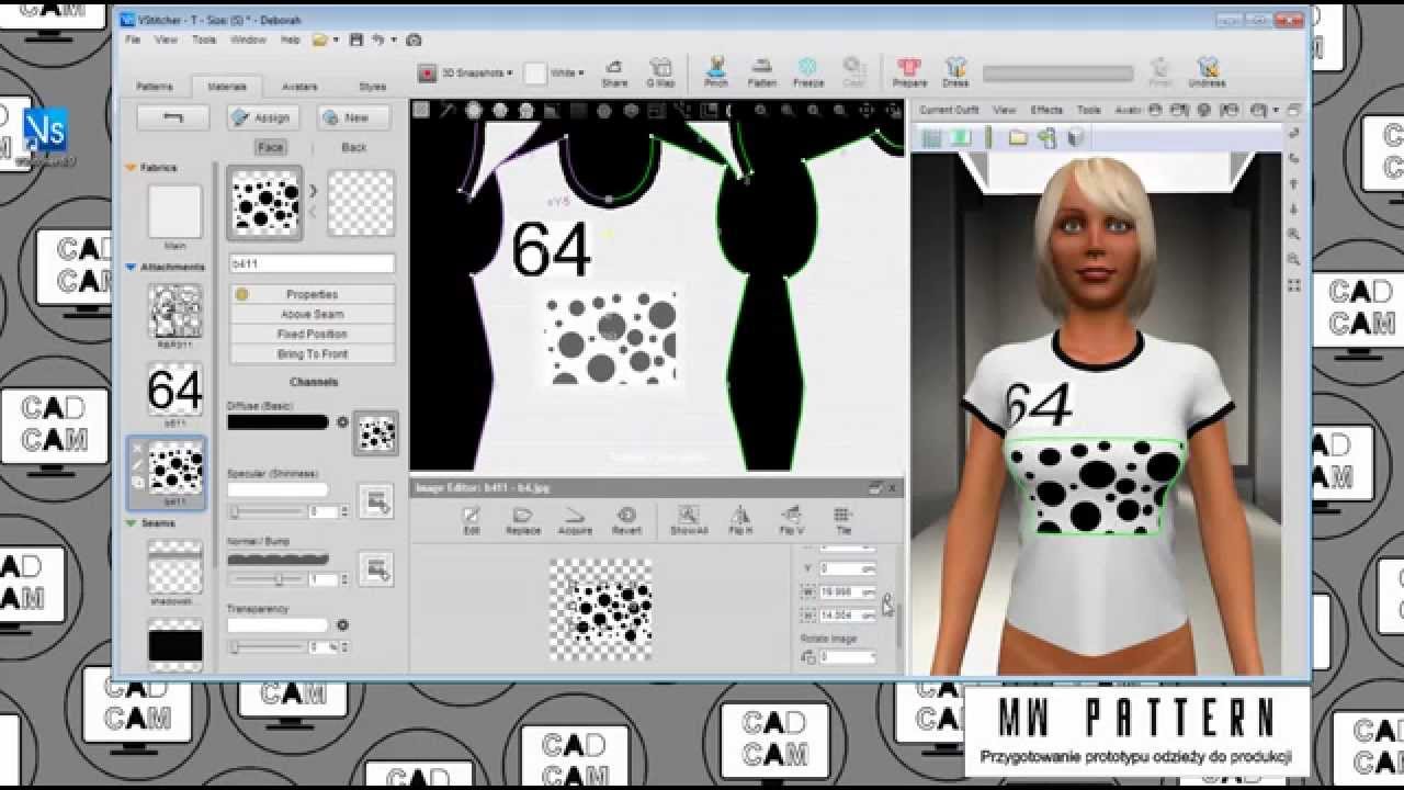 InvenTex VST -v stitcher 3D - Avatar modyfication - tutorial