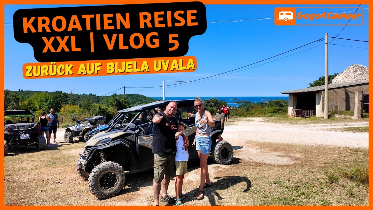 Ersten Tage auf Bijela Uvala: Buggy-Tour, Fischerfest & was uns richtig genervt hat