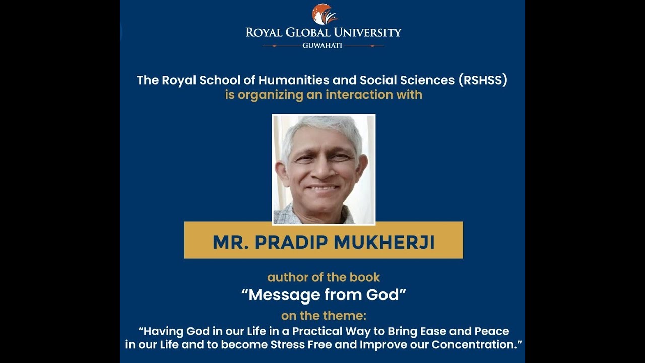 Mr. Pradip Mukherji's 'Message from God'