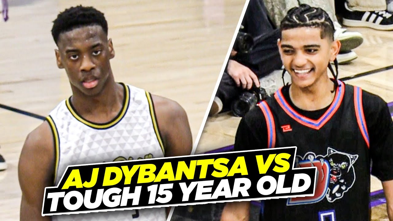 Aj Dybantsa Vs SHIFTY Sophomore Beckham Black | Utah Prep Vs Duncanville Get ROWDY!