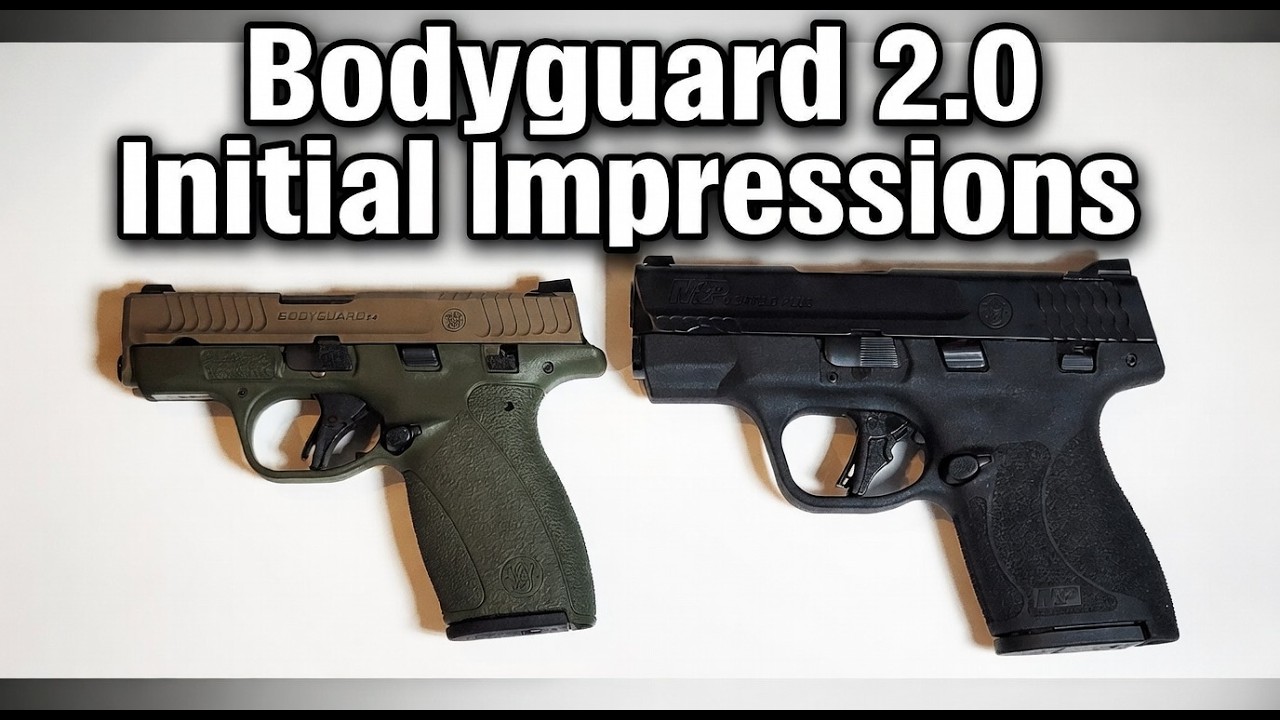 Первые впечатления от S&W Bodyguard 2.0 + сравнение с Shield Plus &ndash; стоит ли оно того?