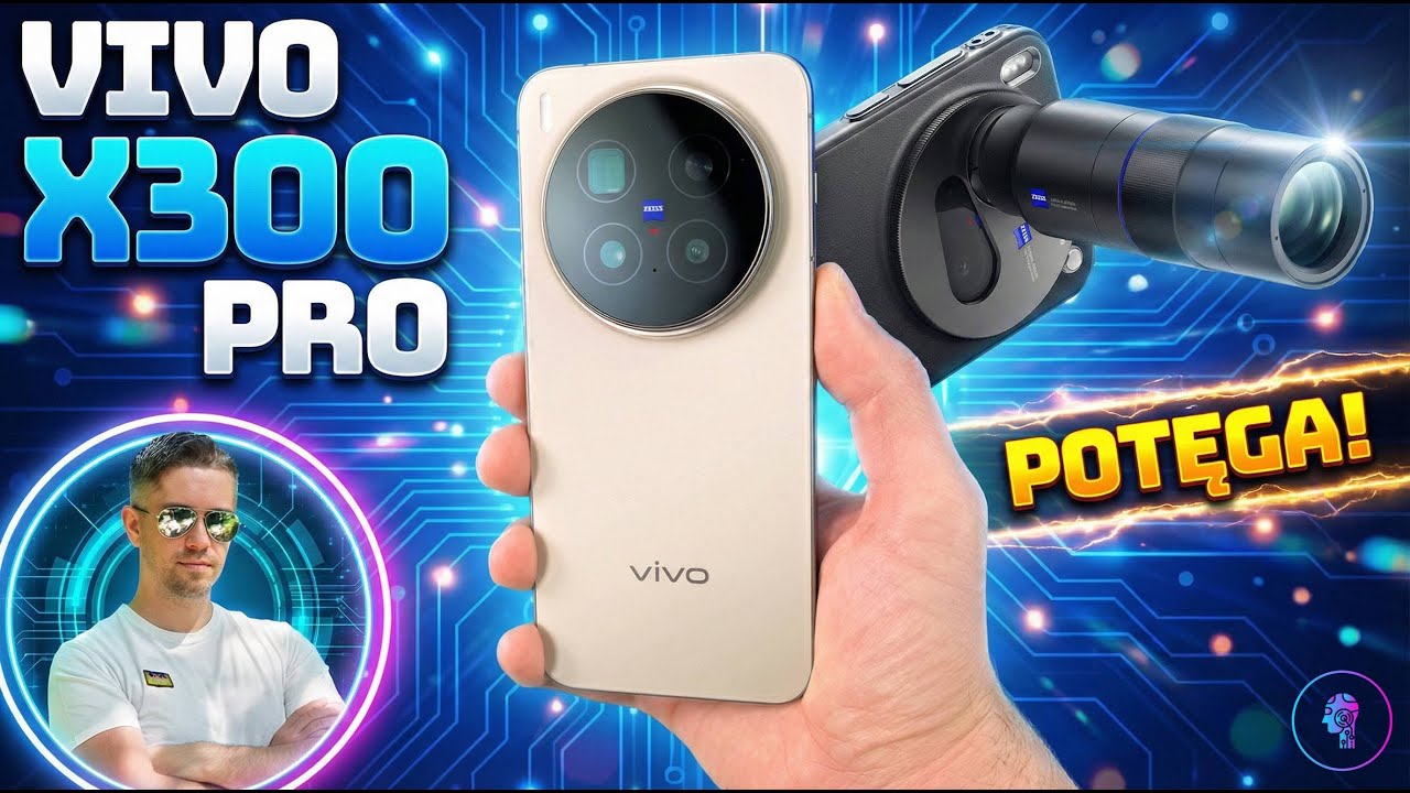 Fotograficzny POTWÓR 2025? Sprawdzam Vivo X300 Pro z tym zestawem!