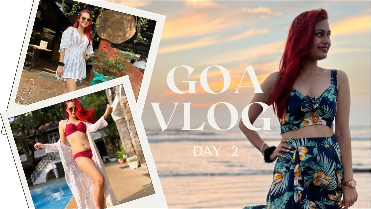 Goa Vlog I Day 2 | Vagator - Baba Au Rhum, Mandrem beach, Sunset, Antares | The Aquarian Girl
