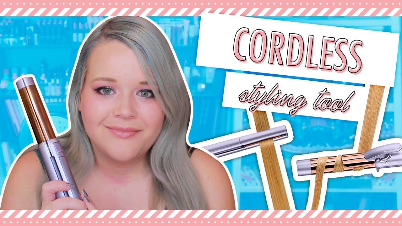 RECHARGEABLE CORDLESS 2-in-1 HAIR STYLER? | Conair Unbound Unboxing & Demo