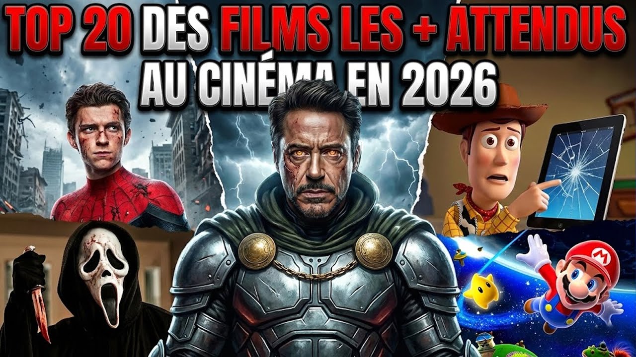 TOP 20 des films les + attendus de l'Ann&eacute;e 2026 au Cin&eacute;ma !