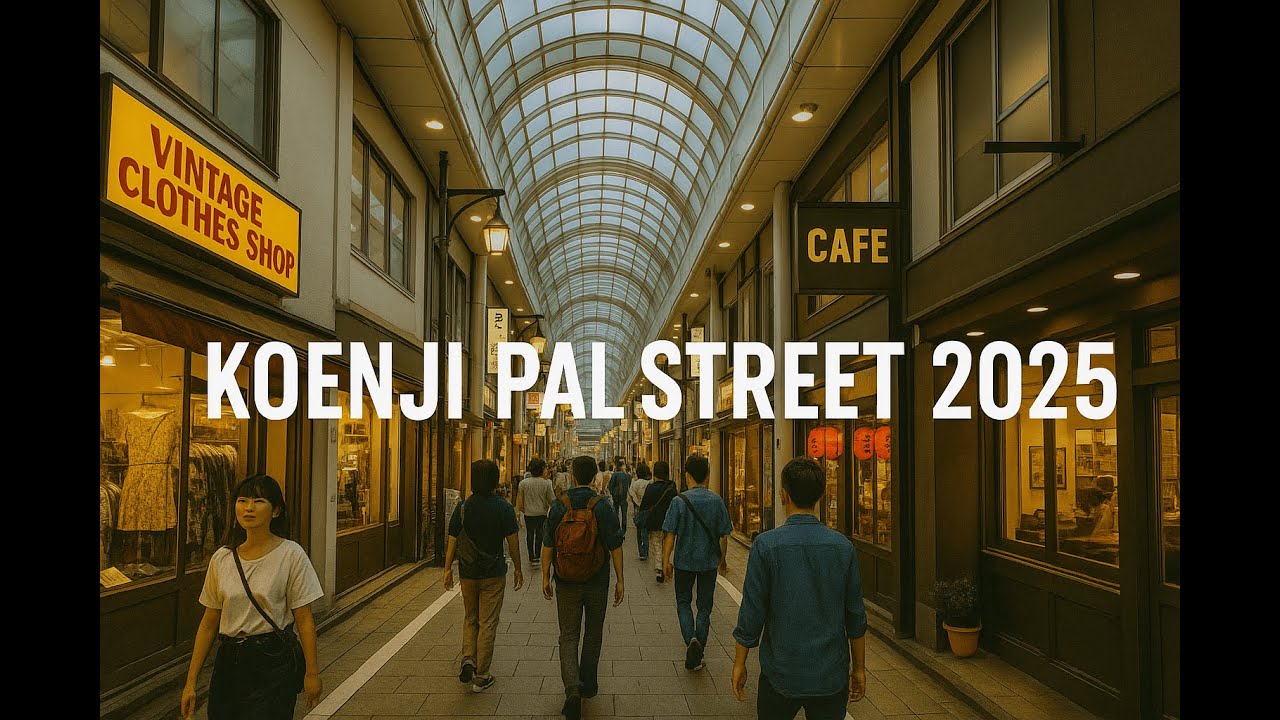 ✨ Koenji Pal Street 2025 🛍️🍜🎶 | Vintage Shops, Cafes & Youth Culture in Tokyo