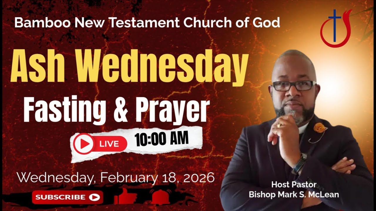 Ash Wednesday Worship and Prayer//  Bishop Mark S. McLean