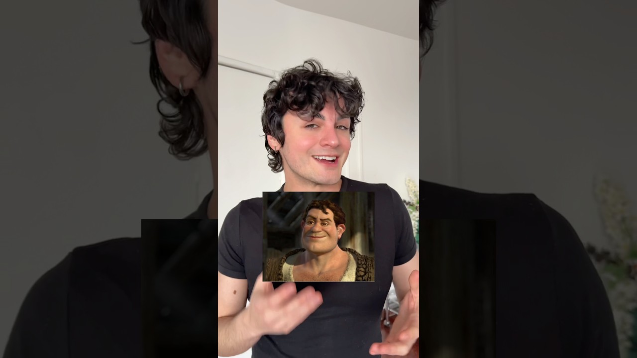 Soy Shrek guapo! 😱😂 jajaja tenía que hacerlo!