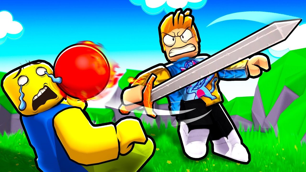 Noob VS Blade Ball Simulator