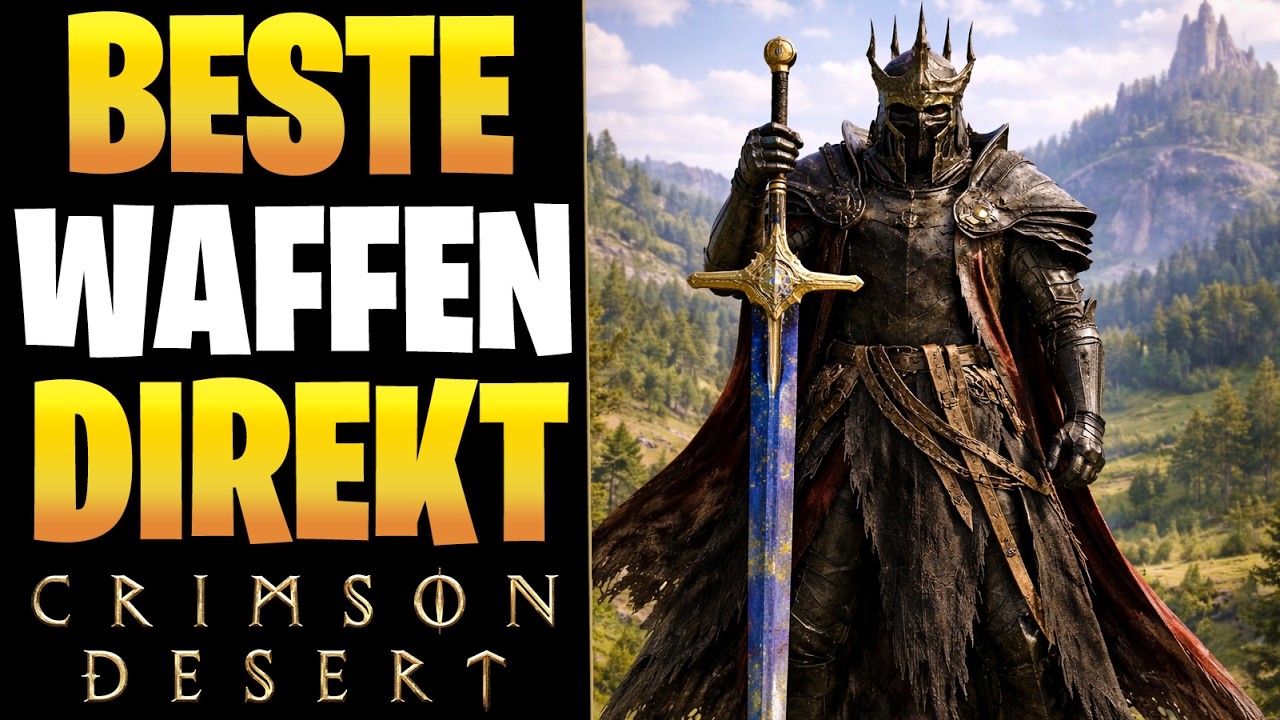 HOLT DAS SOFORT - BESTE Waffen, Schwert, Bogen, Schild & R&uuml;stung DIREKT Gratis in Crimson Desert