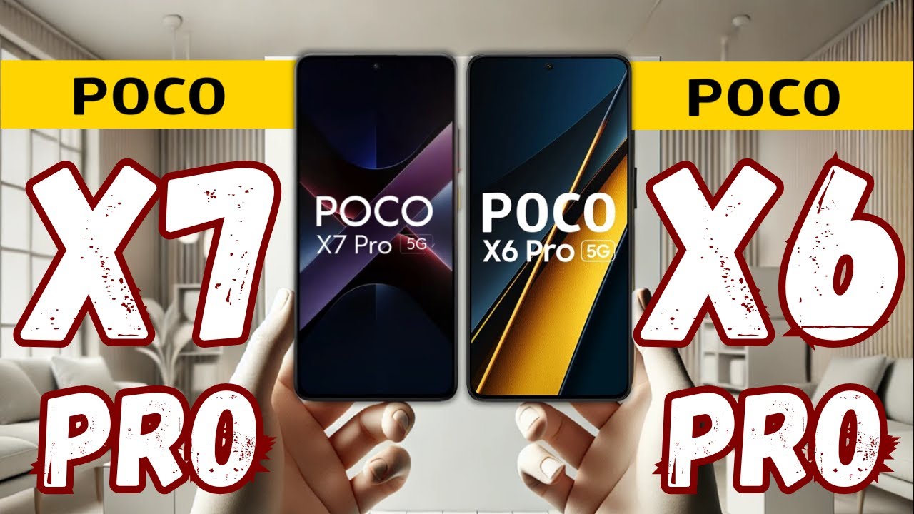 Poco X7 Pro vs Poco X6 Pro || Full Comparison⚡Which one is Best?