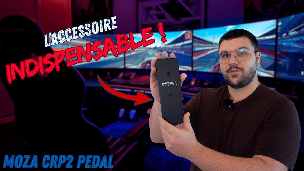 MOZA CRP 2 : L’ACCESSOIRE INDISPENSABLE ? (accélérateur)