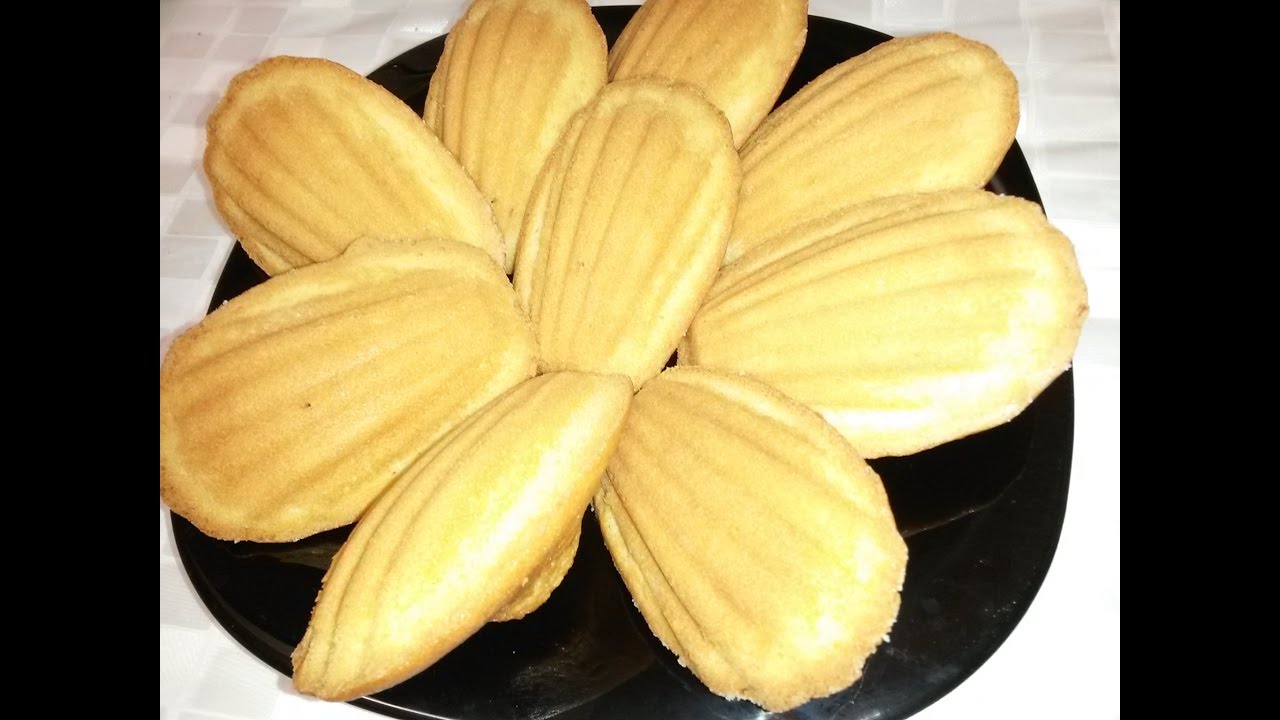 طريقة عمل المادلين الفرنسي سهل و سريع - حلويات و مملحات / madeleine francaise
