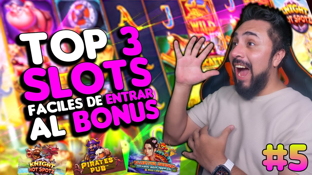 Top 3 SLOTS mas f&aacute;ciles de entrar al bonus #5 | PKM