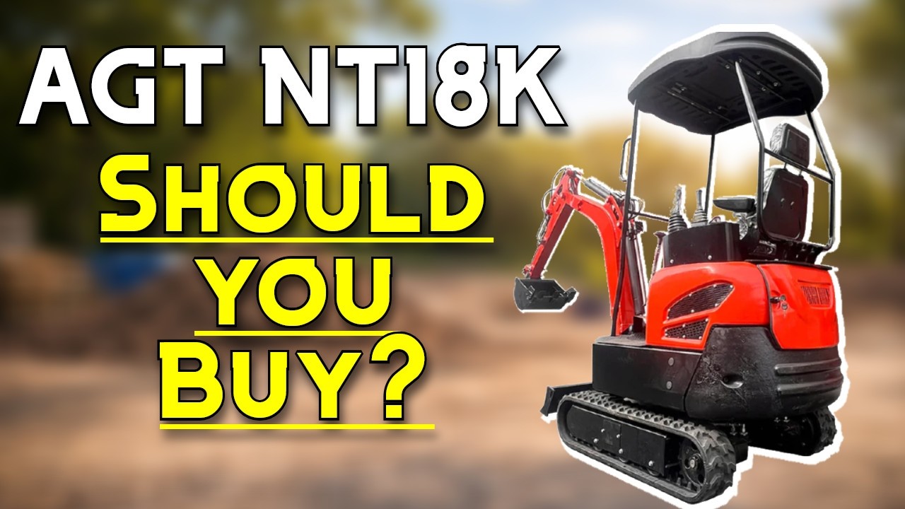 Обзор мини-экскаватора AGT NT18K | Стоит ли этот экскаватор грузоподъемностью 1,8 тонны своих денег?