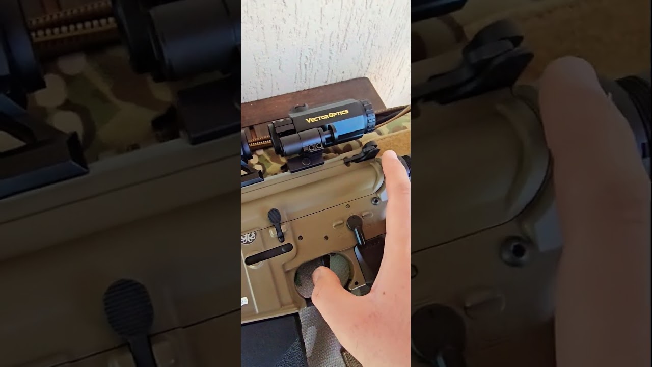 #airsoft #krytac barrett rec7 sbr #fully upgraded