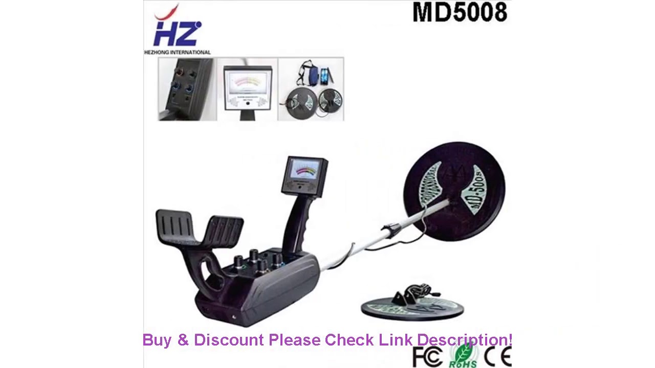 Deal High sensitivity handheld underground industrial metal detector MD5008