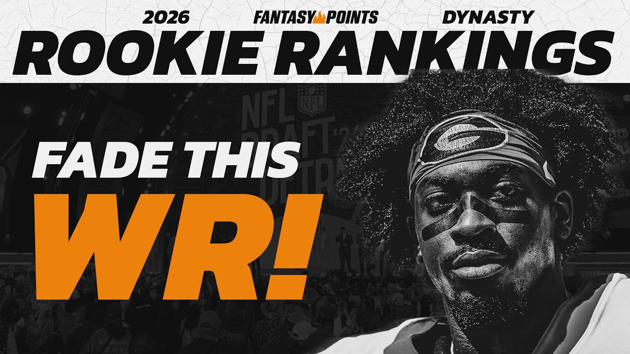 Jordyn Tyson WR1? | 2026 Consensus Dynasty Rookie Rankings Breakdown