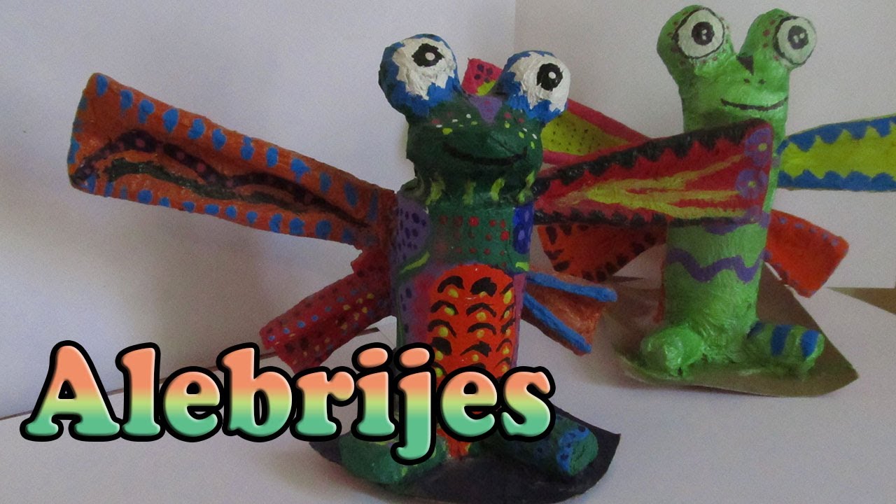 Manualidades para Niños: Alebrijes// DIY Mexican Crafts