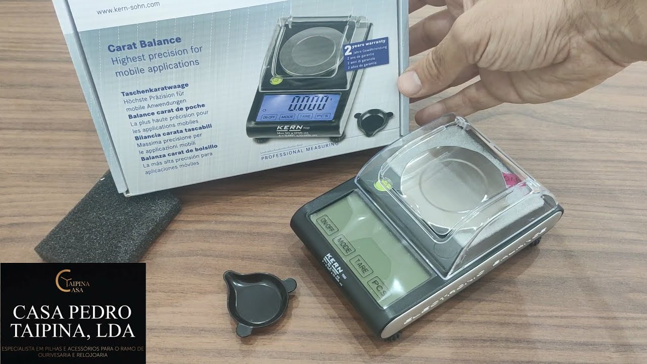 Pocket Scale Kern 50g Carat