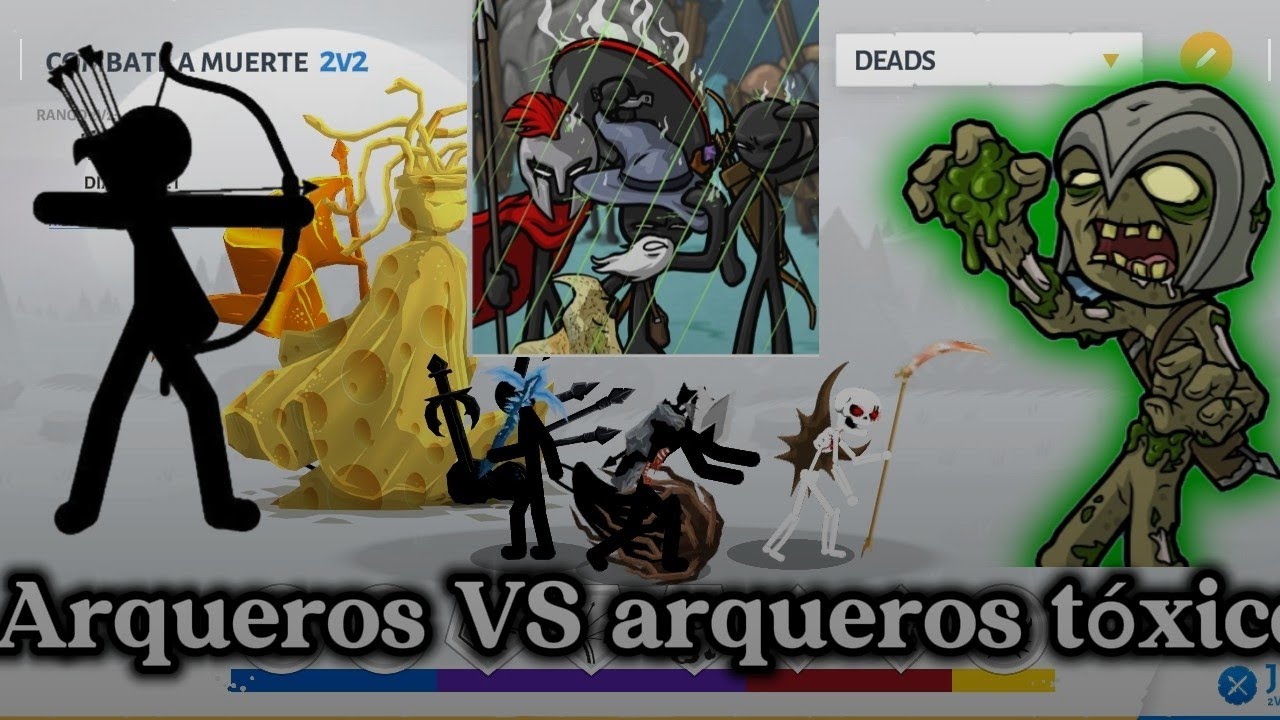 STICK WAR SAGA QUE ESTA PASANDO CON MIGO LOS ARQUEROS SON MIS UNIDES FABORITAS Y NO GANO 😭 😵‍💫 