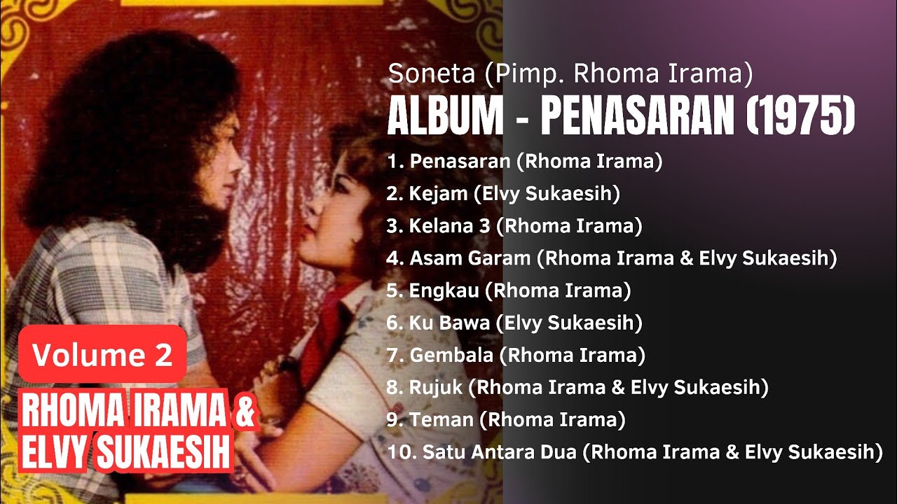 SONETA (Pimp. Rhoma Irama) Album Penasaran Vol. 2 (1975)